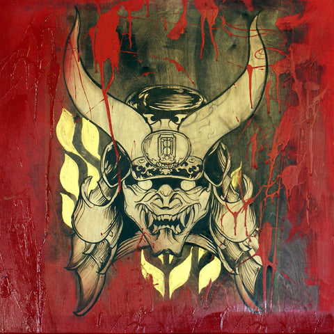 Samurai Mask - Framed Prints