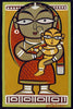 Santhal Mother and Child - Framed Prints
