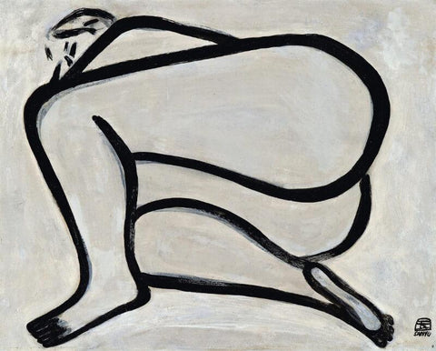 Untitled - Nude - Posters by Sanyu