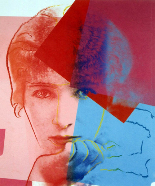 Sarah Bernhardt - Ten Portraits of Jews of the Twentieth Century - Andy Warhol - Pop Art Print - Art Prints
