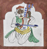 Sarangi Wala - Haripura Panels Collection - Nandalal Bose - Bengal School Painting - Canvas Prints