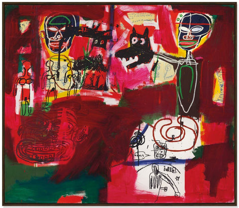 Saturday Night (Sabado por la Noche) - Jean-Michel Basquiat - Neo Expressionist Painting by Jean-Michel Basquiat