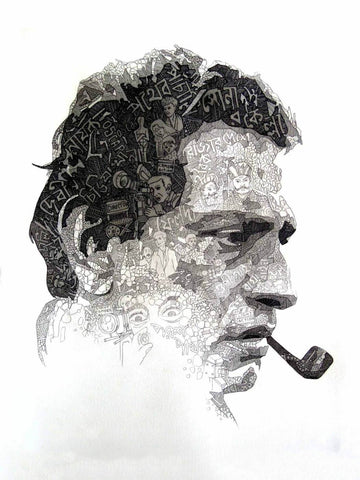 Satyajit Ray - Art Poster by Henry