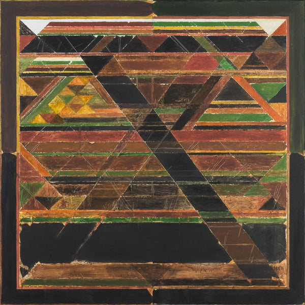 Sayed Raza - Encountre-1985 - Framed Prints