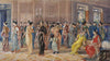 Scene of Hindu Marriage Ceremony - M V Dhurandhar - Indian Masters Painting - Posters