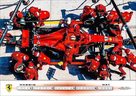 Scuderia Ferrari Pit-Stop - Canvas Prints