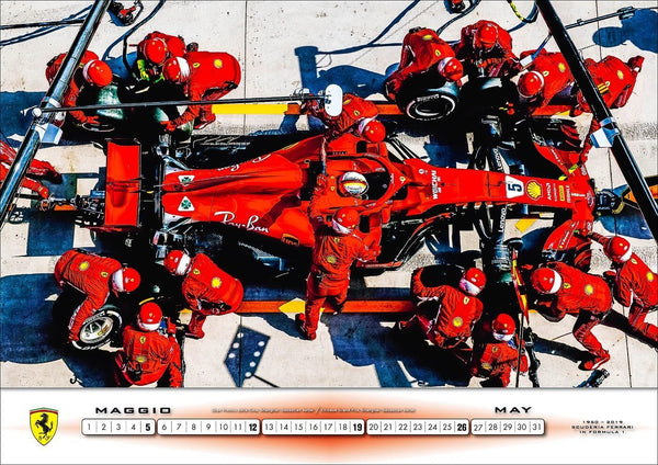 Scuderia Ferrari Pit-Stop - Framed Prints