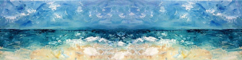 Seascape - Contemporary Abstract Art - Life Size Posters