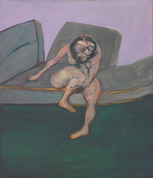 Seated Woman – Francis Bacon - Abstract Expressionist Painting - Life Size Posters