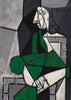 Seated woman ,Françoise ( Femme assise, Françoise)  – Pablo Picasso Painting - Canvas Prints