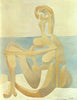 Pablo Picasso - Baigneuse Assise  - Seated Bather - Canvas Prints