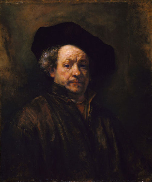 Self-Portrait 1660 - Rembrandt van Rijn - Large Art Prints
