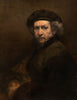 Self-Portrait with Beret and Turned-Up Collar - Rembrandt van Rijn - Posters
