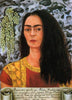 Self Portrait With Loose Hair - Frida Kahlo Painting - Posters