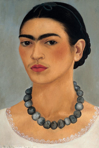 Self Portrait (1933) - Frida Kahlo Painting by Frida Kahlo
