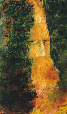 Self Portrait by Rabindranath Tagore