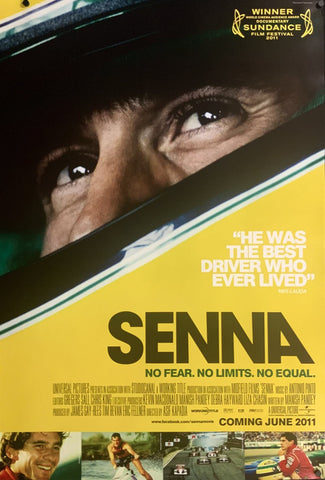 Senna - English Poster - Canvas Prints