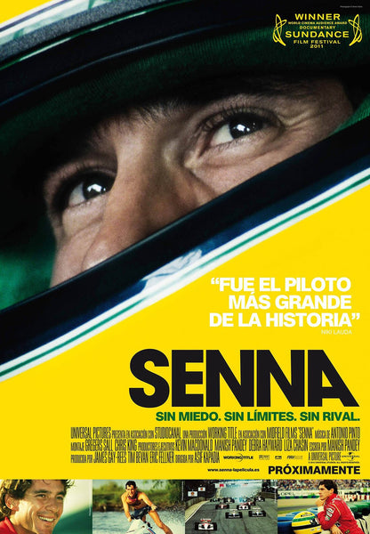 Senna - Italian Poster - Art Prints