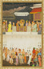 Shah-Jahan Honouring Prince Dara-Shukoh At His Wedding - C. 1635 - 1650- Vintage Indian Miniature Art Painting - Art Prints