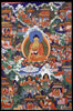 Indian Miniature Art - Shakyamuni Buddha - Framed Prints
