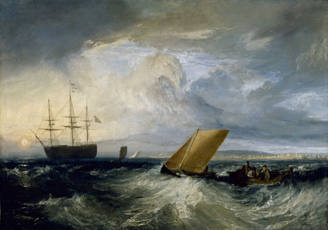 Sheerness as seen from the Nore - Life Size Posters by J. M. W. Turner