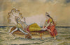 Sheshashayi Laxminarayan Lord Vishnu - M V Dhurandhar - Indian Masters Painting - Framed Prints