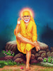 Shirdi Sai Baba - Spiritual Painting Poster - Framed Prints