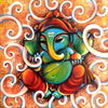 Shri Ganesh Contemporary Ganapati Painting - Framed Prints