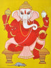 Shri Ganesha Contemporary Ganapati Painting - Canvas Prints