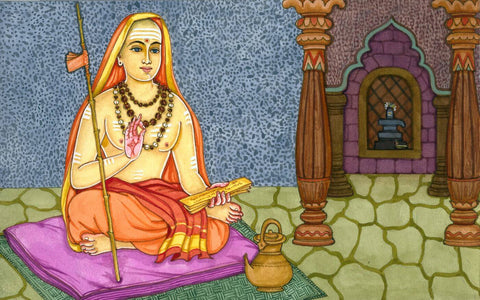 Shrimad Guru Adi Shankaracharya - Posters by Raghuraman