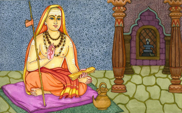 Shrimad Guru Adi Shankaracharya - Framed Prints