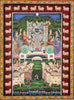 Shrinathji Darshan - Nathdwara - Pichwai Painting - Large Art Prints