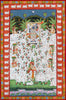 Shrinathji Gopashthami - Pichwai Nathdwara Krishna Painting - Canvas Prints