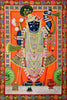 Shrinathji Rajbhog Swaroop - Pichwai Painting - Posters