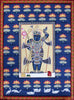 Shrinathji Sharad Kamal (Pichwai Nathdwara) - Krishna  Art Painting - Posters