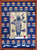 Shrinathji Sharad Kamal (Pichwai Nathdwara) - Krishna  Art Painting - Art Prints