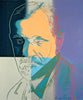 Sigmund Freud - Ten Portraits of Jews of the Twentieth Century - Andy Warhol - Pop Art Print - Posters