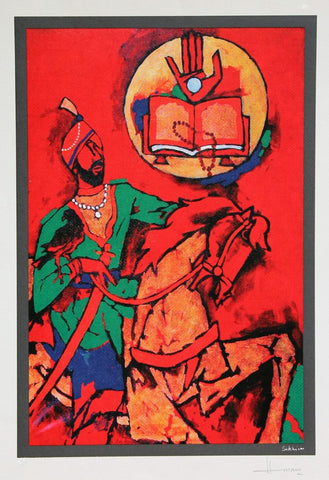 Sikhism - Husain by M F Husain