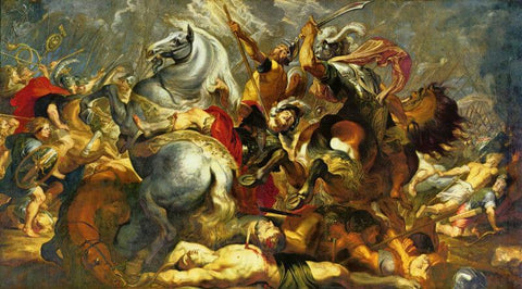 Untitled-(The War) - Canvas Prints by Sir Peter Paul Rubens