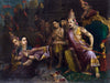 Sita Bhumi Pravesh - Raja Ravi Varma - Indian Masters Ramayan Painting - Art Prints