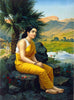 Sita Vanvas - Raja Ravi Varma - Indian Masters Ramayan Painting - Framed Prints