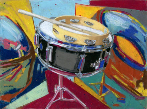 Snare Drum Painting - Life Size Posters by Alicia