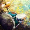 Snare Kit Painting - Canvas Prints