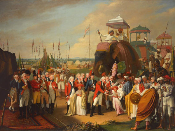 Sons Of Tipu Sultan  -  Indian Vintage Orientalist Painting - Art Prints