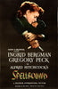 Spellbound - Ingrid Bergman - Gregory Peck - Alfred Hitchcock - Classic Hollywood Suspense Movie Poster - Canvas Prints