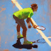 Spirit Of Sports - Abstract Painting - Tennis - Roger Federer - Art Prints