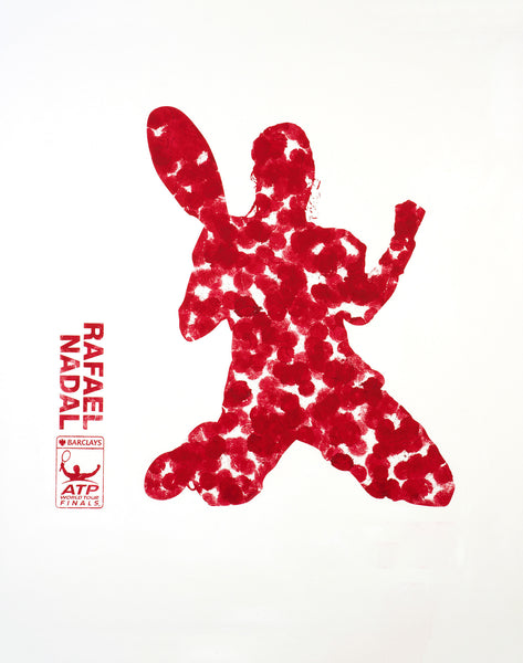 Spirit Of Sports - Abstract Painting - Tennis Great - Rafael Nadal - Posters