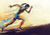 Spirit Of Sports - Digital Art - Running The Distance - Framed Prints