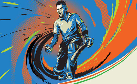 Spirit Of Sports - Digital Painting - Virat Kohli by Joel Jerry