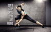 Spirit Of Sports - Motivational Poster - Dont Stop Until You Are Proud - Framed Prints